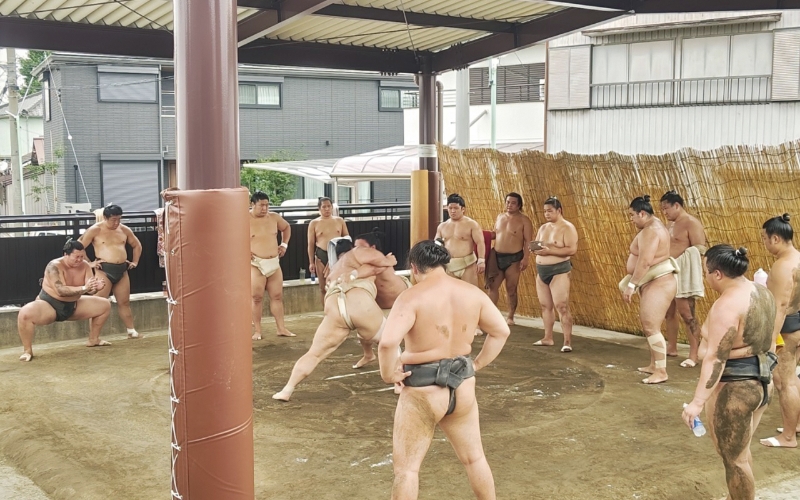 大相撲「荒汐部屋」宿舎